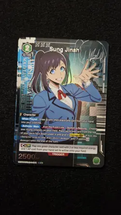 Union Arena Solo Leveling - Sung Jinah SR* Alt Art SLG-1-044 Super Rare - Image 1