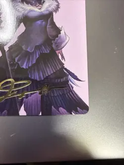 Y'shtola, Night's Blessed Art Card (53) (Gold-Stamped Signature) Art Series:... - Image 4