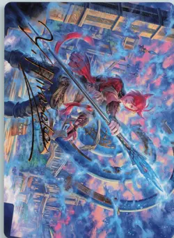 G'raha Tia Scion Reborn Art Card Gold-Stamped Signature Art Series FINAL FANTASY - Image 1