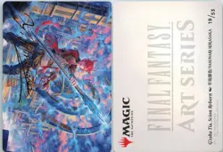 G'raha Tia Scion Reborn Art Card Gold-Stamped Signature Art Series FINAL FANTASY - Image 3