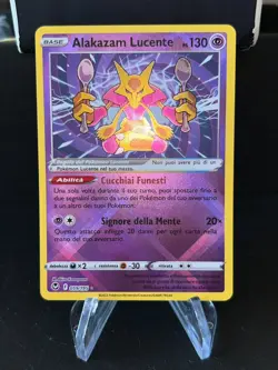 Pokemon Card Alakazam Lucente 059/195 Tempesta Argentata Ita Mint - Image 1