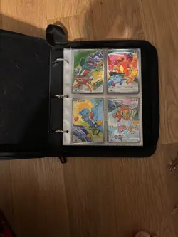 pokemon cards binder collection rare card lot - Image 1