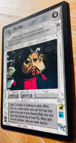 STAR WARS CCG - Nien Nunb - Rare Card - Decipher Inc. 2000 - Image 3