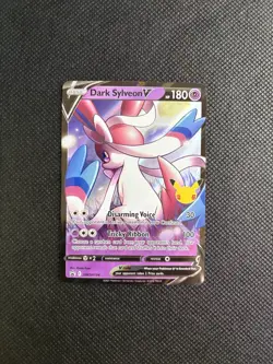 Dark Sylveon V SWSH134 SWSH: Sword & Shield Promo Cards Holo - Image 1