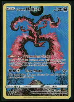 Galarian Moltres SWSH: Sword & Shield Promo Cards SWSH284 Holo NM - Image 1