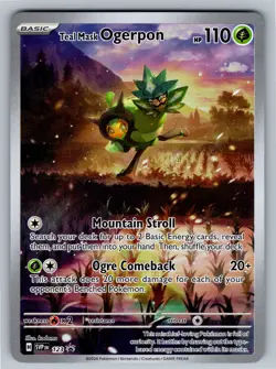 Teal Mask Ogerpon Promo SV: Scarlet & Violet Promo Cards 123 NM - Image 1