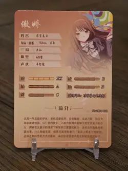 Goddess Story Waifu Card TCG | Melancholy of Haruhi Suzumiya | PTR | NS-2M04-008 - Image 2