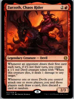 Zurzoth, Chaos Rider R Jumpstart 27 NM Normal - Image 1