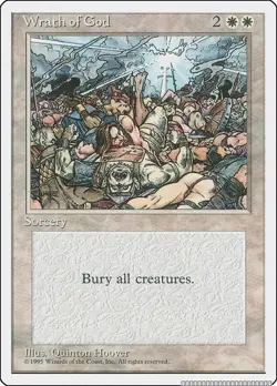 Wrath of God [4ED - 308] - MP [Normal] TCG MTG - Image 1