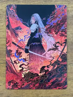 Nibelheim Aflame - Final Fantasy - Art Series - MTG - 35/53 - Image 1