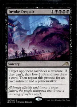 Invoke Despair Kamigawa: Neon Dynasty Regular - Image 1