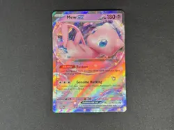 Pokemon Mew EX TCG Scarlet & Violet Card 151/165 - Image 1