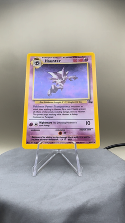 Haunter 6/62 - Fossil Set - DMG - Holo - Pokemon TCG - Vintage 1999 - Image 2