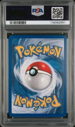 2005 POKEMON EX EMERALD #60 PIKACHU-REVERSE FOIL PSA 8 - Image 2