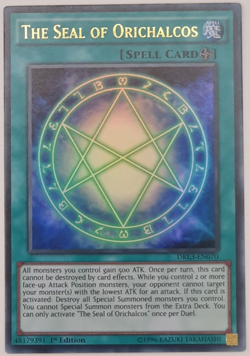 The Seal of Orichalcos - DRL3-EN070 - Ultra Rare 1st Edition Yugioh - Image 1