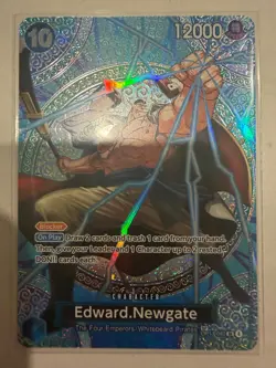 ONE PIECE OP-15 Adventure on KAMI's Island OP13-042 SP Edward Newgate English - Image 1