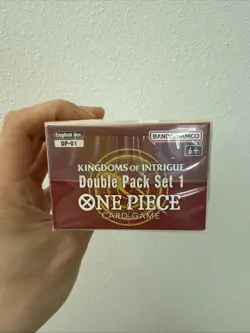 One Piece Kingdoms of Intrigue Double Pack DP-01 Sealed - Image 5