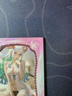 Goddess Yamato Pink Diamond Thick Card Waifu Doujin One Piece Full Art - Image 3