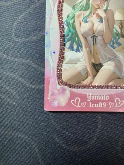 Goddess Yamato Pink Diamond Thick Card Waifu Doujin One Piece Full Art - Image 4