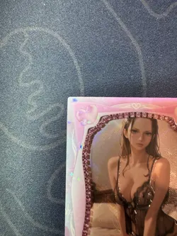 Goddess Sexy Robin Pink Diamond Thick Card Waifu Doujin One Piece Full Art - Image 2