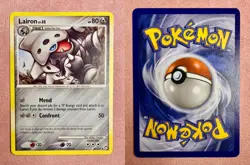 Lairon | 53/123 | DP Mysterious Treasures | 2007 Pokemon Card Uncommon | LP - Image 3