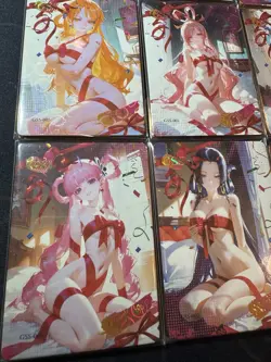Goddess 9 x Maiden Preimium Thick Card Waifu Doujin One Piece Full Art Xmas - Image 5