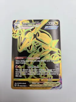 Pokemon Rayquaza VMAX TG29/TG30 Silver Tempest Secret Rare Holo 320 HP Card NM - Image 1