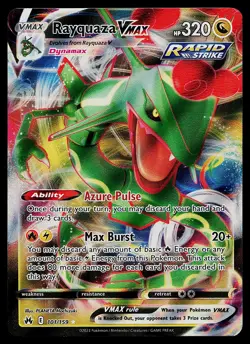 Pokemon Card - Rayquaza VMAX Crown Zenith 101/159 Ultra Rare - Image 1
