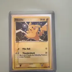 Pokemon Nintendo Pikachu EX Emerald 60/106 50 HP Common Basic Regular Card - Image 1