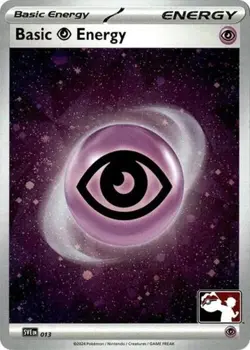 1x Basic Psychic Energy (Cosmos Holo, #013) - NM Eng Pokemon - Prize Pack Series - Image 1