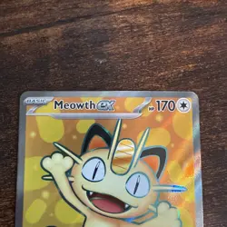 Pokemon Meowth Ex Ultra Rare 107/88 NM Perfect order - Image 3