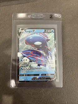 Pokemon Kyogre V 037/159 Crown Zenith Ultra Rare Holo NM - Image 3