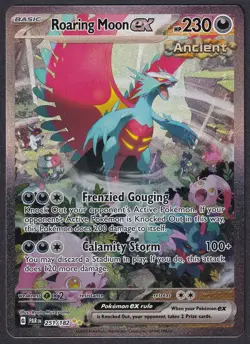 Pokemon Roaring Moon ex 251/182 Special Illustration Rare Paradox Rift - Image 1