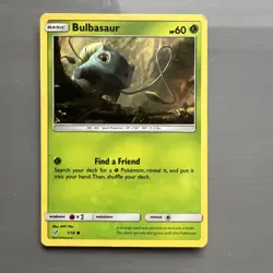 Bulbasaur - 1/18 - Detective Pikachu Holo Pokemon card - Image 1