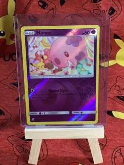 Munna 88/236 Pikachu Reverse Holo Pokemon TCG Unifed Minds - Image 1
