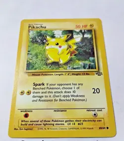 Pokemon TCG Pikachu Jungle 60/64 Regular Unlimited Common - Uncirculated - Image 2
