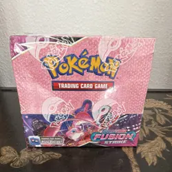 Pokemon TCG Sword & Shield Fusion Strike Booster Box Sealed English 2021 - Image 1
