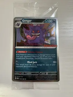 Pokemon TCG Perfect Order Gengar GameStop Exclusive Stamped Promo 50/88 Sealed - Image 1