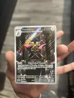 Pokemon TCG Doublade 098/088 POR Holo 100 HP Steel Stage 1 Nintendo 60× Attack - Image 1