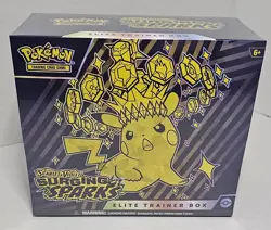Pokemon Surging Sparks Elite Trainer Box ETB Sealed Pokemon TCG Scarlet & Violet - Image 1