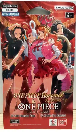 One Piece Heroines Edition EB-03 Sleeved Booster Pack Lot Of 11 FREE SHIPPING - Image 2