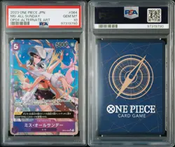 Ms. All Sunday OP04-064 Alt Art 2023 One Piece PSA 10 (Japanese) - Image 5