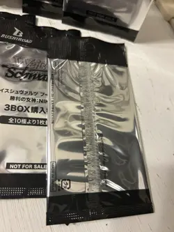 Weiss Schwarz Goddess Of Victory Nikke 3Box Purchase Bonus 8 Pack New Sealed - Image 3