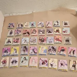 90+ BLUE ARCHIVE Weiss Schwarz Bulk Card Lot BAV/W112 SR, R, U, C NM/Mint - Image 1