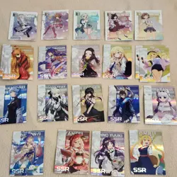 21 Goddess Story Card Lot Goddess Feast 5 NSMER1 Set – Anime Waifu NM/Mint - Image 1