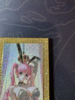 Goddess Perona Bunny Girl Diamond Numbered Metal Card Waifu Doujin One Piece - Image 3