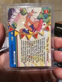 OR9 THE JOY OF POKEMON Topps Pokemon Card Orange Islands TV ANIMATION EDITION - Image 2