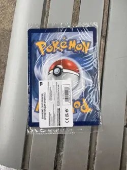 Pikachu⚡at the Natural History Museum Pokemon Sealed JUMBO Promo Card - Image 2