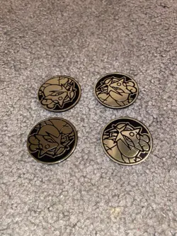 POKEMON TIN WITH ART CARD AND COIN SET OF 4 - Image 4