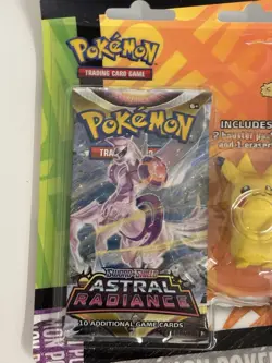 Pokemon TCG Back to School Pikachu Eraser 2 Pack Blister English Evolving Skies - Image 4